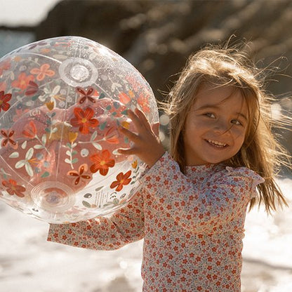 Little Dutch rosa 3D Strandball Blume Pink Flowers – Geschenkidee