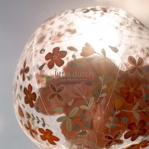 Little Dutch rosa 3D Strandball Blume Pink Flowers – Set