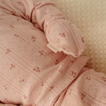 Little Dutch Baby Wickelshirt Langarm Rosa Fairy Flowers (Gr. 44-74)