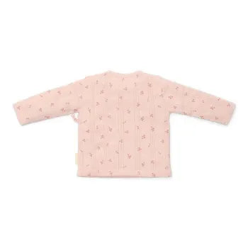 Little Dutch Baby Wickelshirt Langarm Rosa Fairy Flowers (Gr. 44-74)