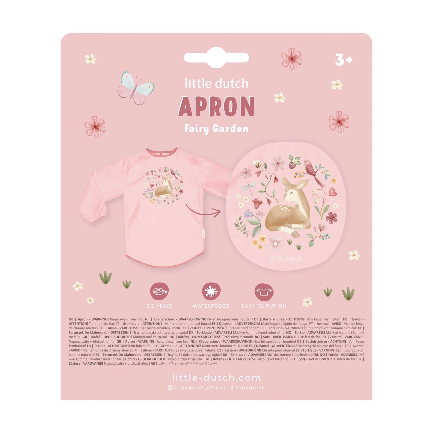 Little Dutch rosa Kleckerschürze Fairy Garden