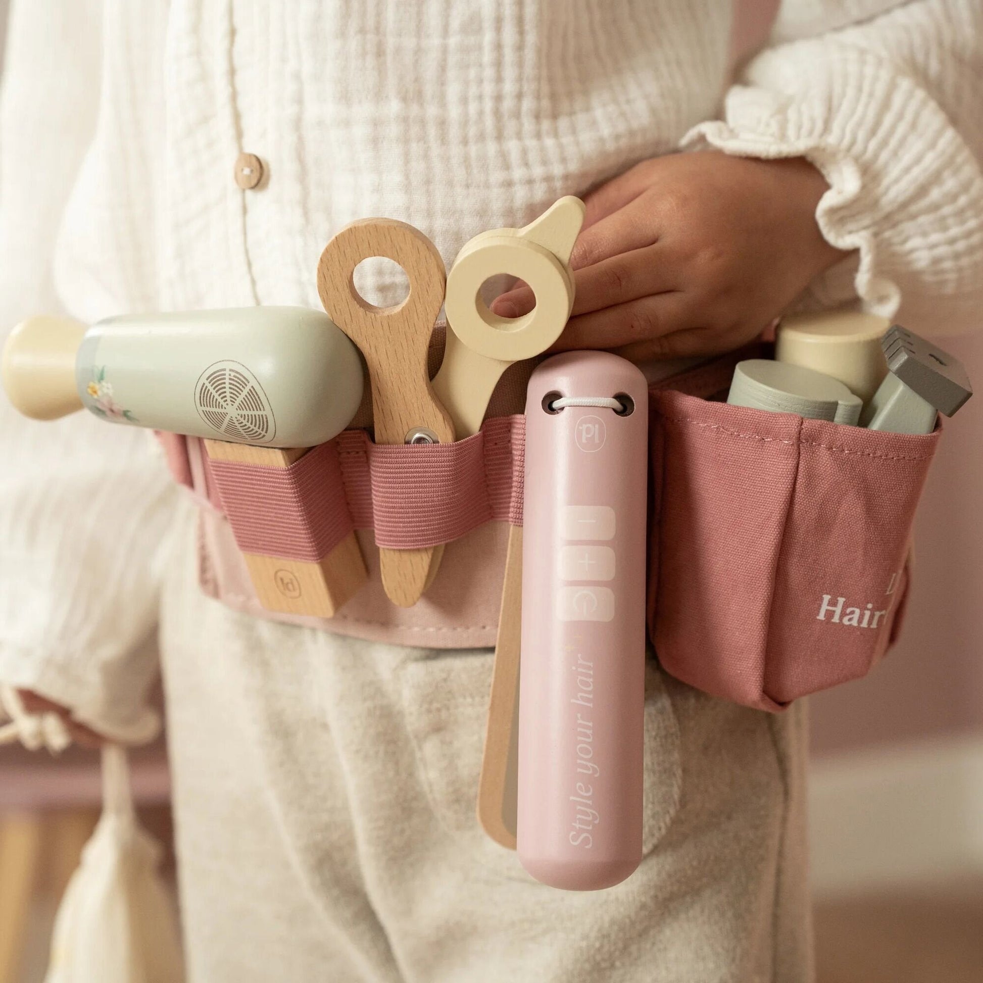 Little Dutch rosa Friseur Set Kinder Holz – Lifestyle