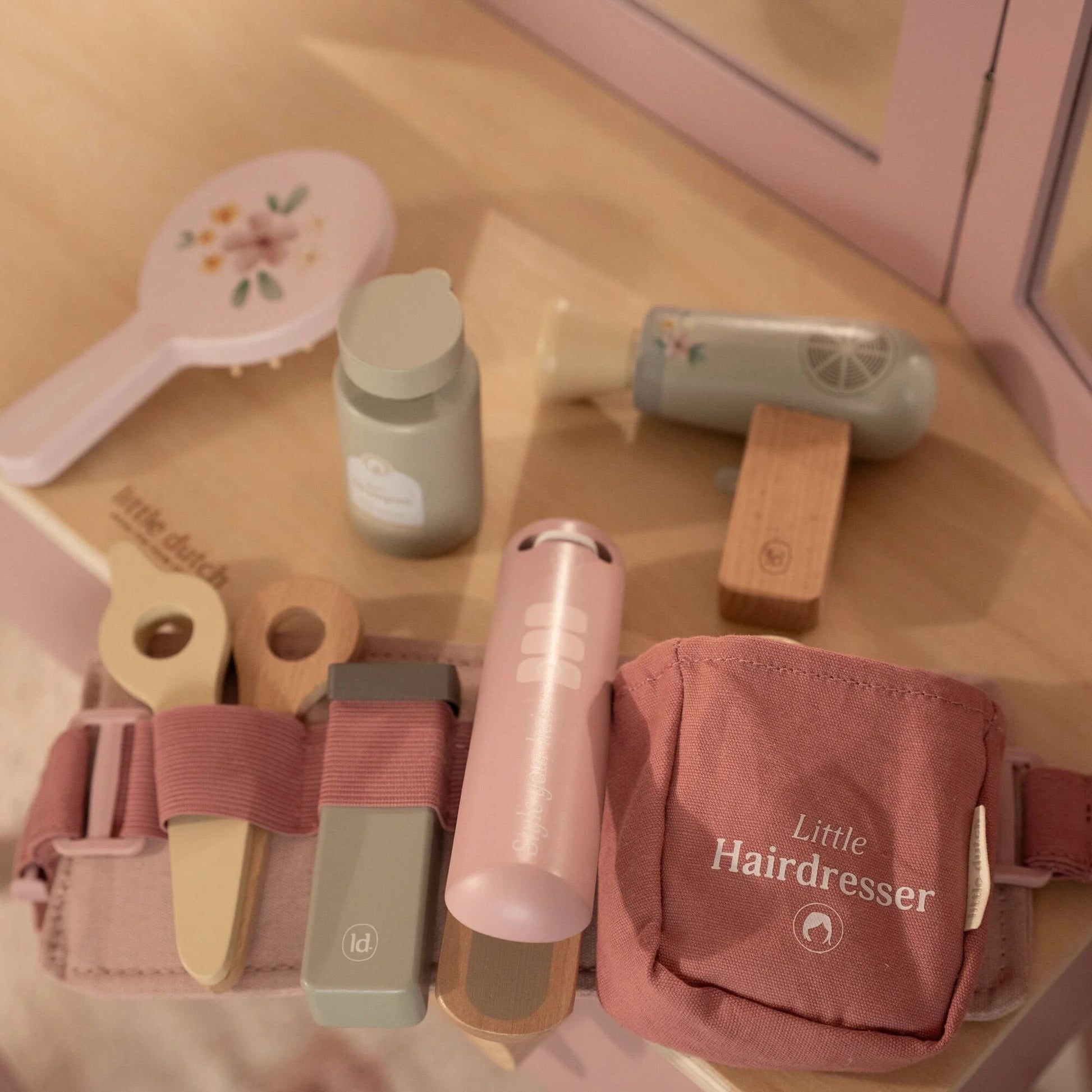 Little Dutch rosa Friseur Set Kinder Holz – Set