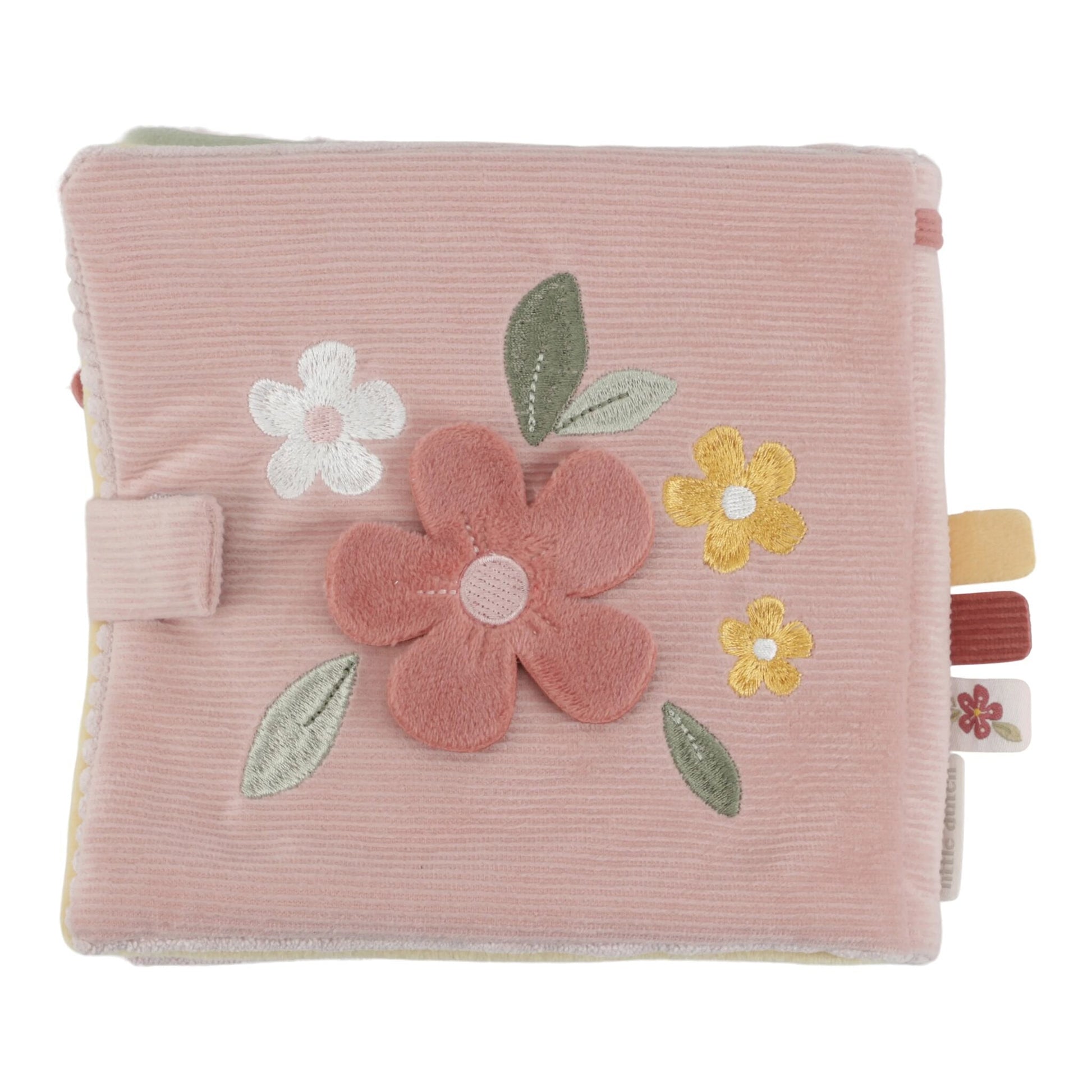 Little Dutch rosa Stoffbuch mit Aktivitäten Fairy Garden – Verarbeitung