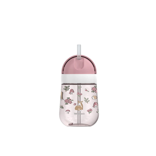 Little Dutch rosa Strohhalmbecher Mepal Mio 300 ml - Fairy Garden