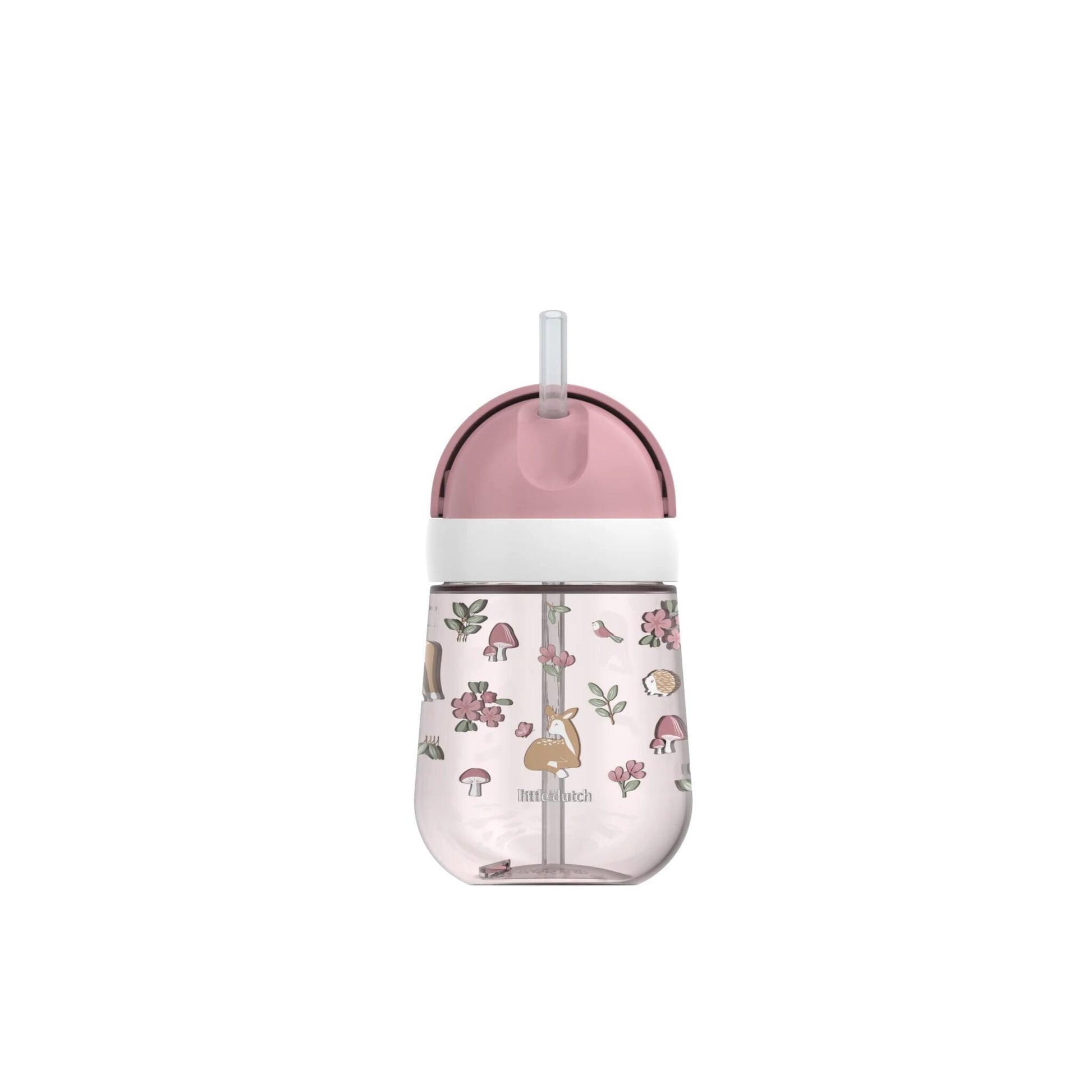 Little Dutch rosa Strohhalmbecher Mepal Mio 300 ml - Fairy Garden