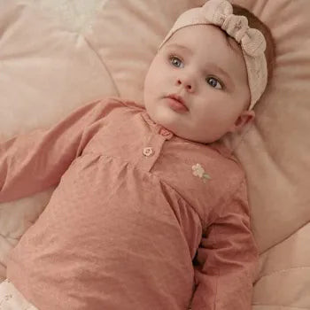 Little Dutch Hemd mit langen Ärmeln - Rosa - Fairy Garden