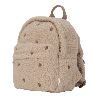 Little Dutch Rucksack Teddy mit Zapfen Taupe – Aufbau
