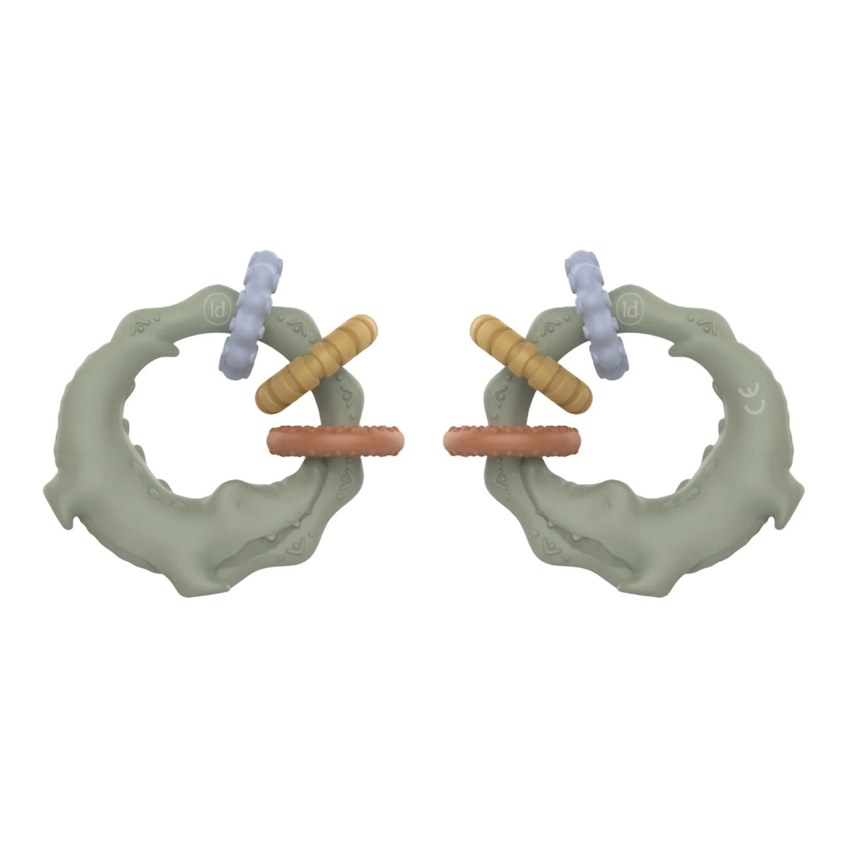 Little Dutch Beißring Krokodil Grün – Safari Friends
