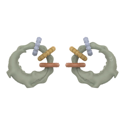 Little Dutch Beißring Krokodil Grün – Safari Friends