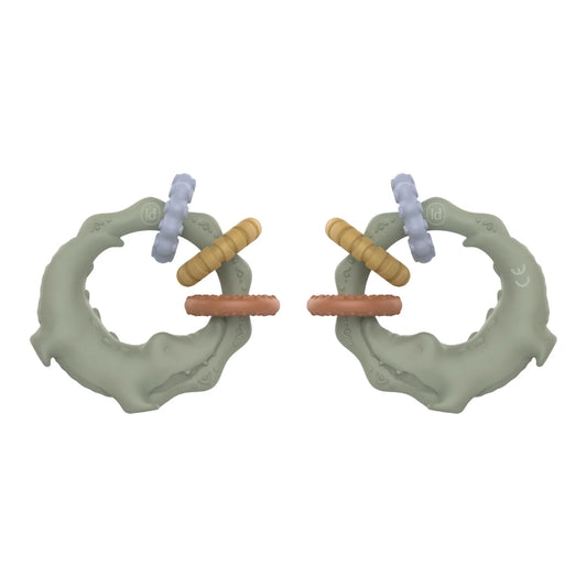 Little Dutch Beißring Krokodil Grün – Safari Friends