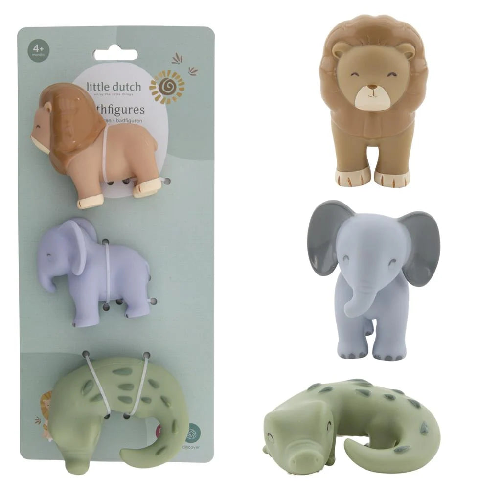 Little Dutch Safari Tiere Badefiguren 3er Set