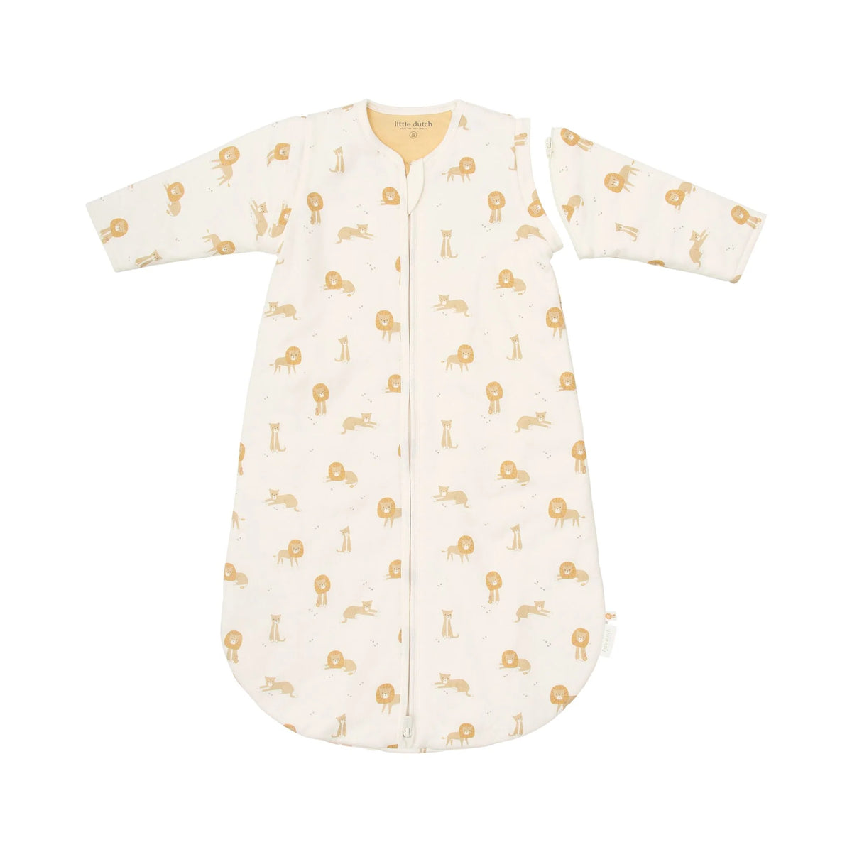Weicher Winterschlafsack mit süßen Safari-Leo-Print von Little Dutch hält Ihr Kind schön warm