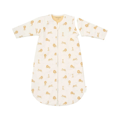 Weicher Winterschlafsack mit süßen Safari-Leo-Print von Little Dutch hält Ihr Kind schön warm