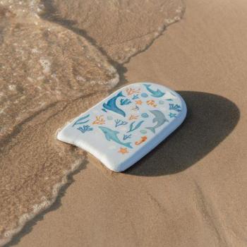 Little Dutch Schwimmbrett blau - Kinder Bodyboard Ocean Dreams Blue