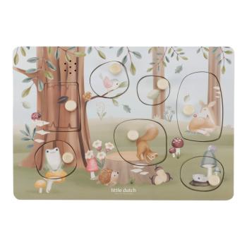 Little Dutch Sound Greif Puzzle Holz Forest Friends