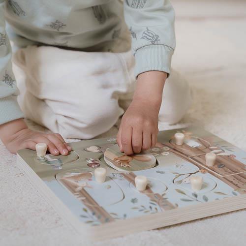 Little Dutch Sound Greif Puzzle Holz Forest Friends – Aufbau