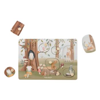 Little Dutch Sound Greif Puzzle Holz Forest Friends