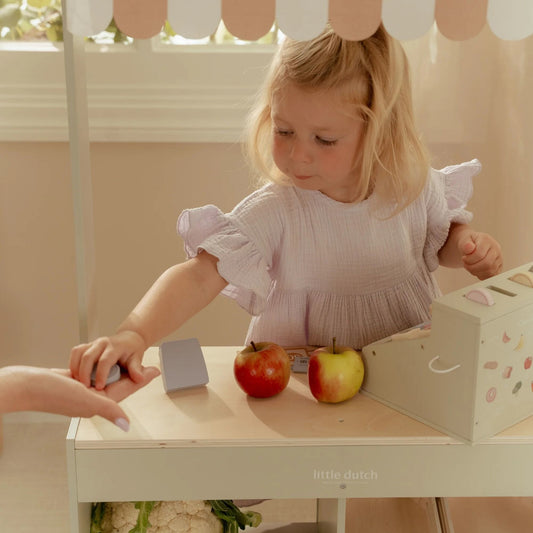 Little Dutch Spielkasse mit Scanner FSC Holz LD2511 – Detailansicht