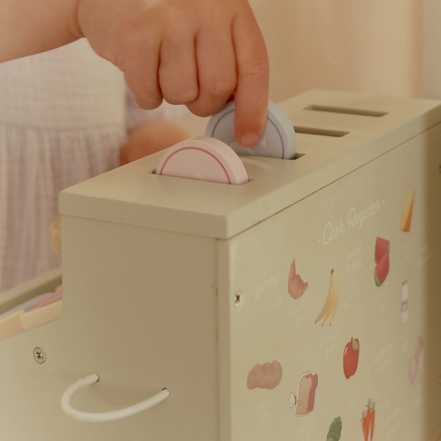 Little Dutch Spielkasse mit Scanner FSC Holz LD2511 – Größe
