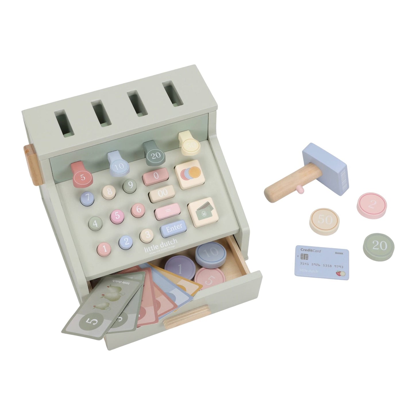 Little Dutch Spielkasse mit Scanner FSC Holz LD2511 – Lifestyle