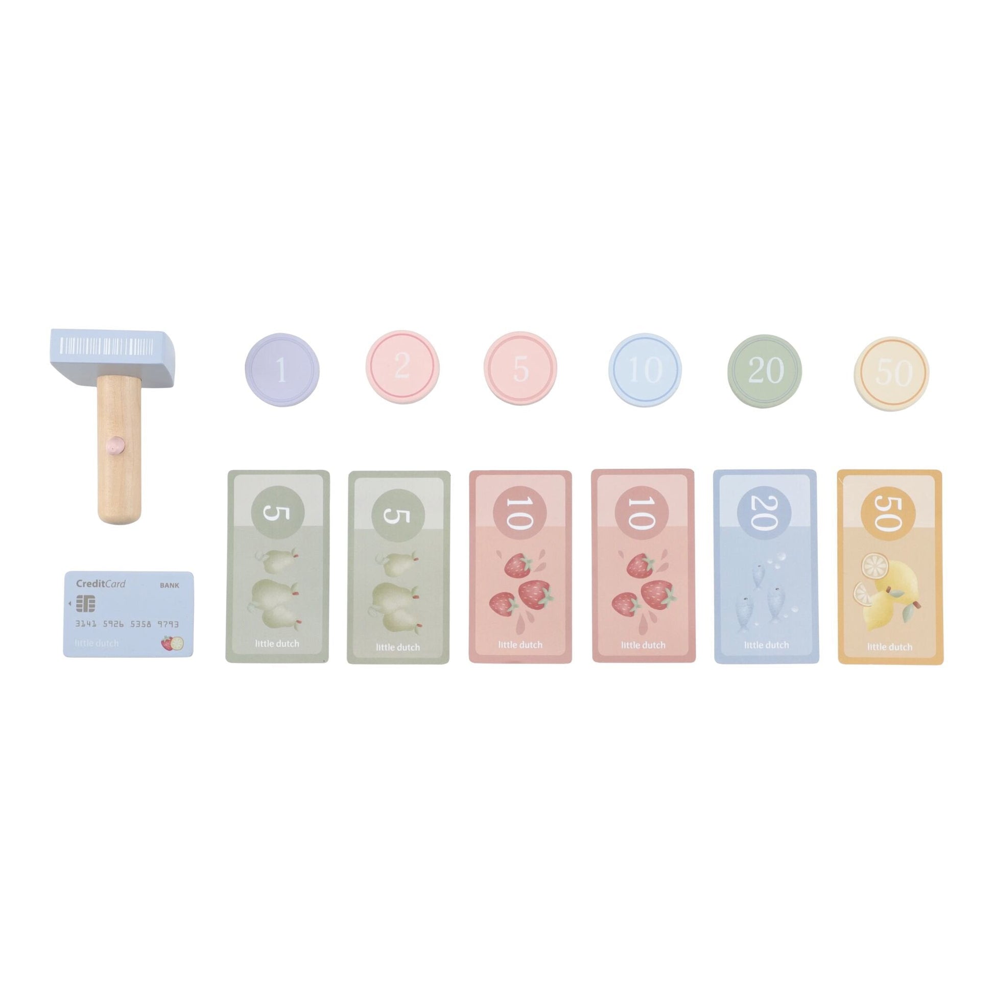 Little Dutch Spielkasse mit Scanner FSC Holz LD2511 – Set