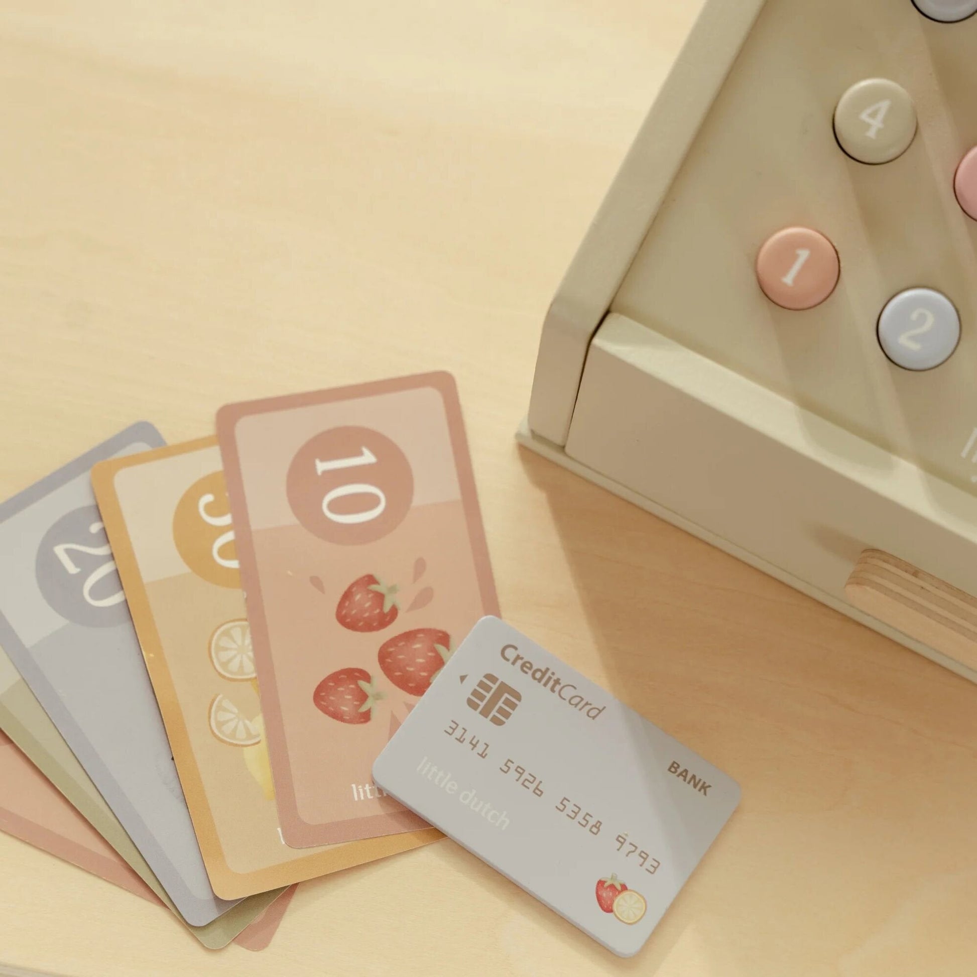 Little Dutch Spielkasse mit Scanner FSC Holz LD2511 – Verarbeitung