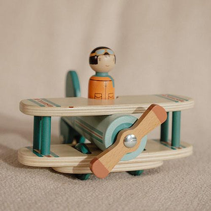 Little Dutch Spielzeugflugzeug - der Flieger aus Holz – Größe