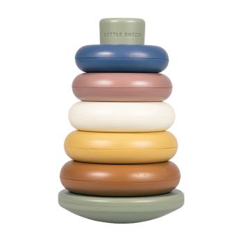 Little Dutch Stapelringe Vintage Kunststoff - Stapelturm
