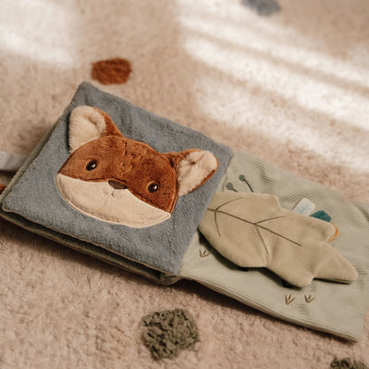 Little Dutch Stoffbuch mit Aktivitäten blau - Forest Friends – Aufbau