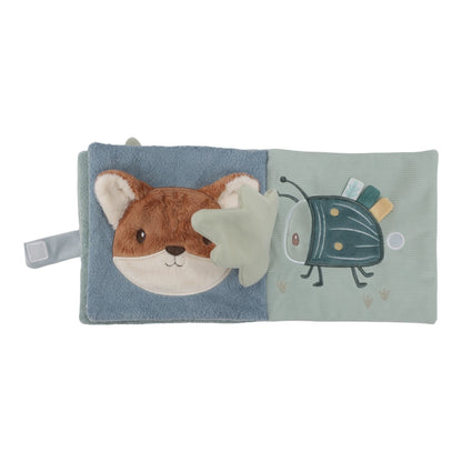 Little Dutch Stoffbuch mit Aktivitäten blau - Forest Friends – Material