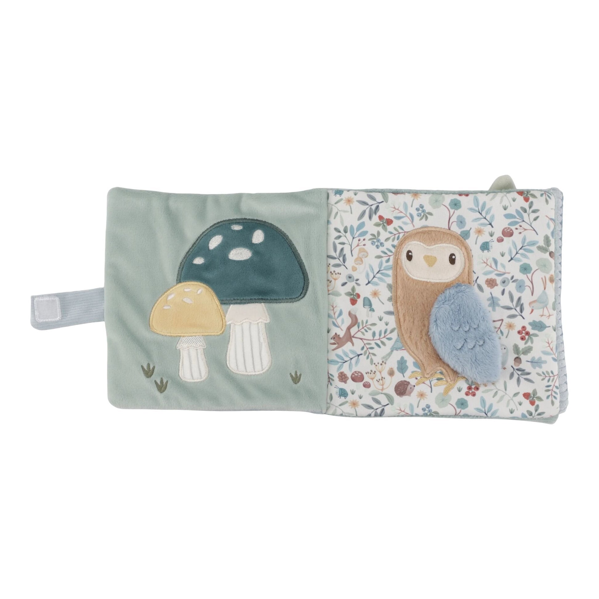 Little Dutch Stoffbuch mit Aktivitäten blau - Forest Friends – Set
