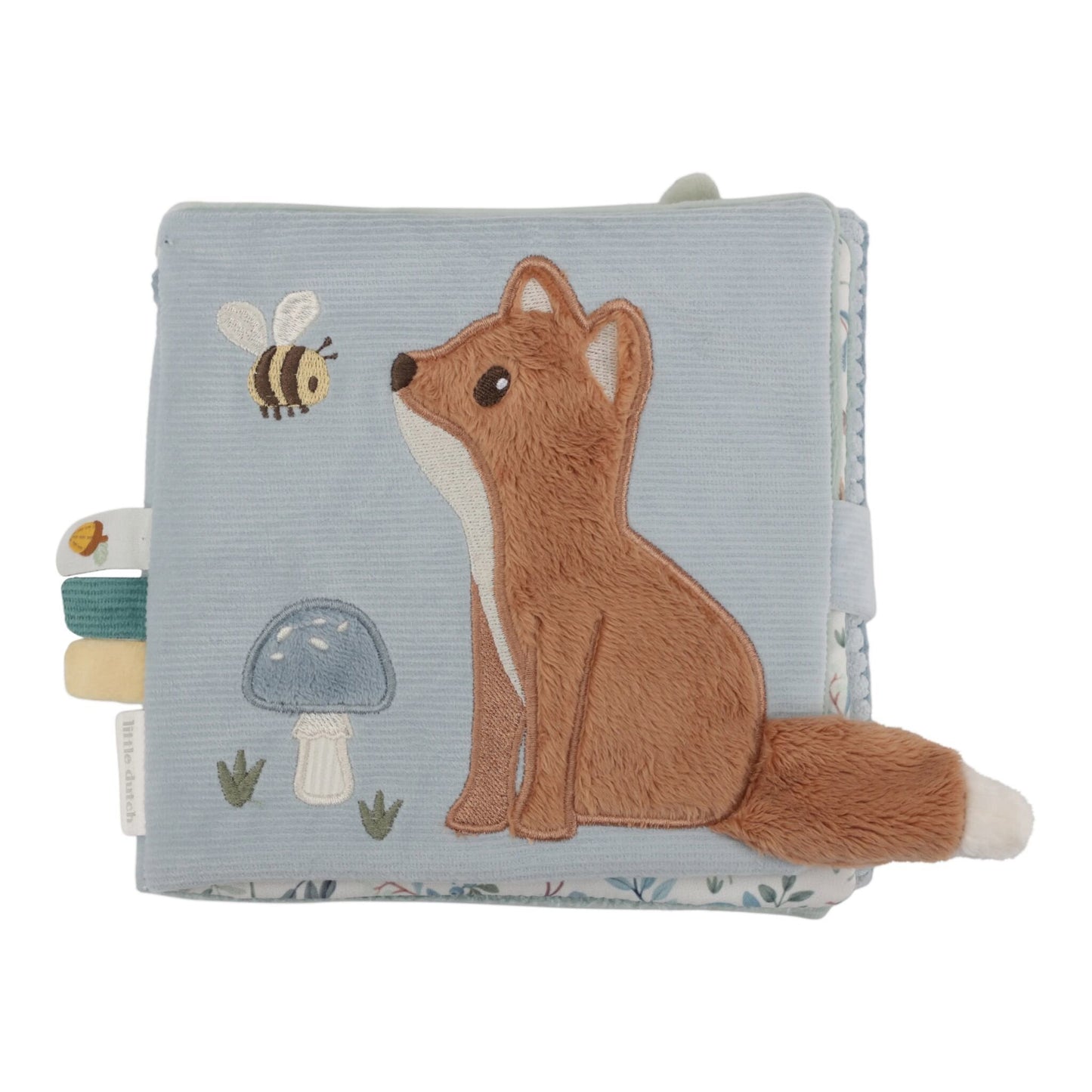 Little Dutch Stoffbuch mit Aktivitäten blau - Forest Friends
