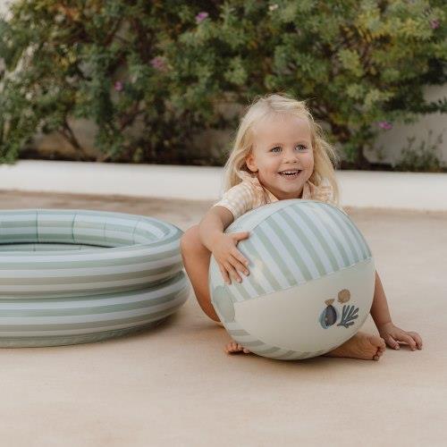 Little Dutch Strandball grün Fresh Greens 35 cm – Aufbau