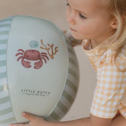 Little Dutch Strandball grün Fresh Greens 35 cm – Detailansicht