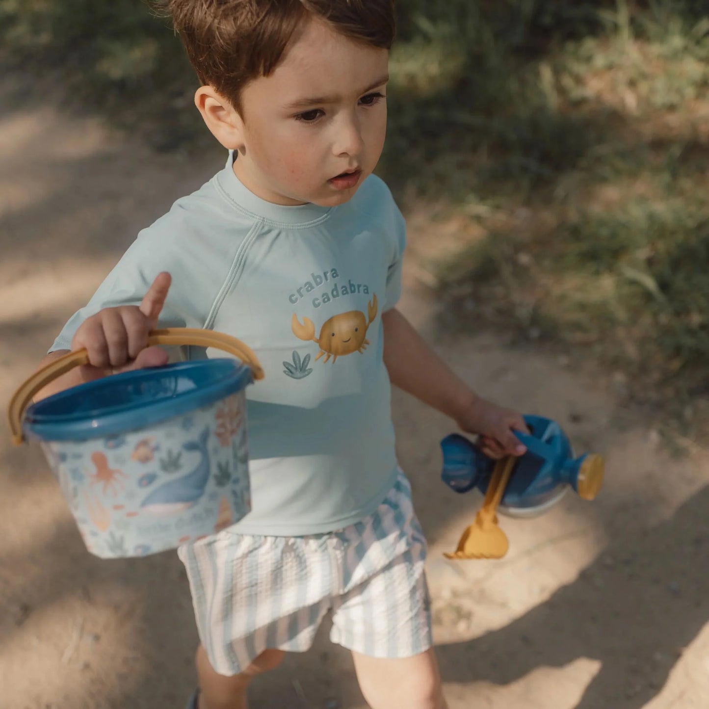 Little Dutch Strandset 5 teilig blau - Ocean World Blue