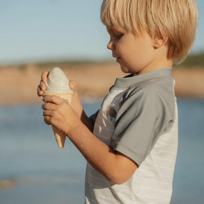 Little Dutch Strandset Eistüten 9-teilig - Eiscreme Sandformen – Größe