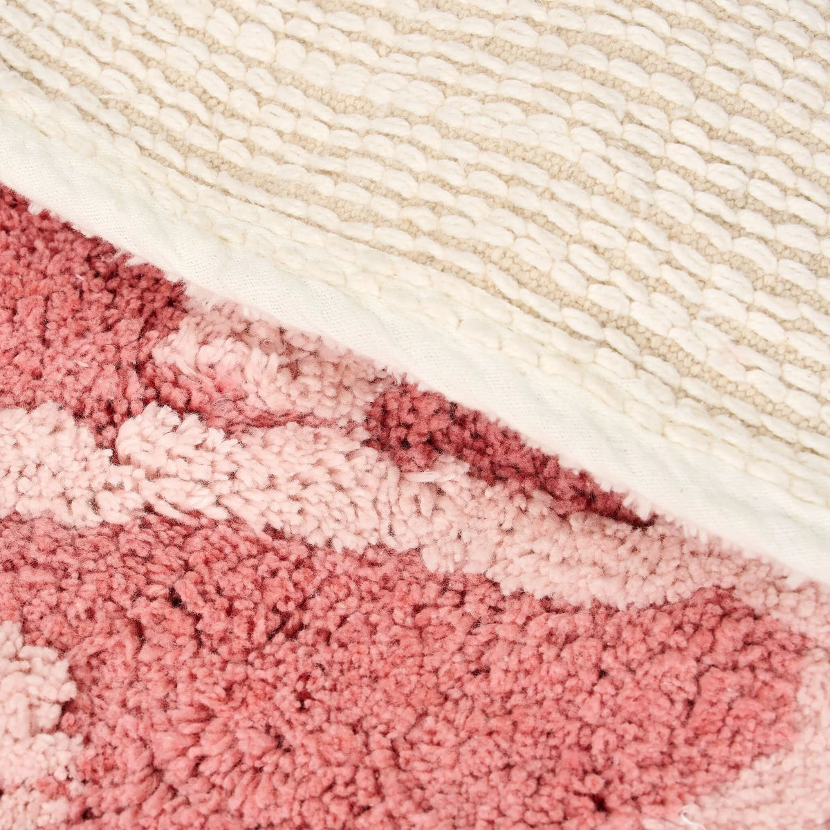 Waschbarer Babyteppich mit Antirutschbelag von Little Dutch - rosa Flamingo Design