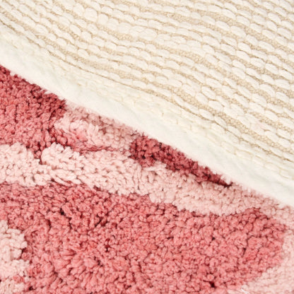 Waschbarer Babyteppich mit Antirutschbelag von Little Dutch - rosa Flamingo Design