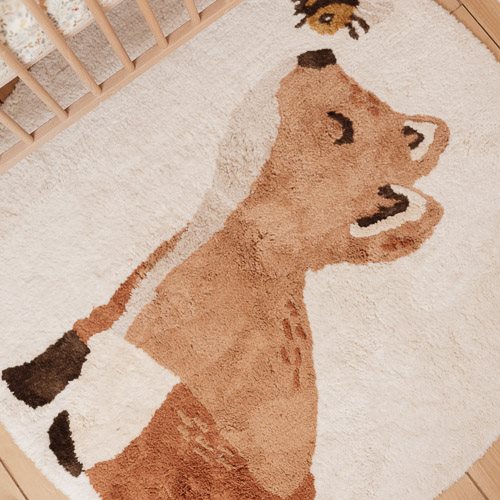 Little Dutch Teppich Fuchs - Vorbestellung Lieferung Mitte Juni – Detailansicht