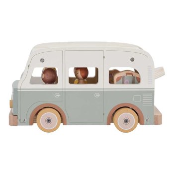 Little Dutch Holz Vintage-Camper FSC im Einsatz