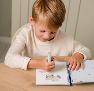 Little Dutch Wassermalbuch Jim & Friends