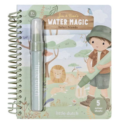 Little Dutch Wassermalbuch Ranger Jim - Safari Friends