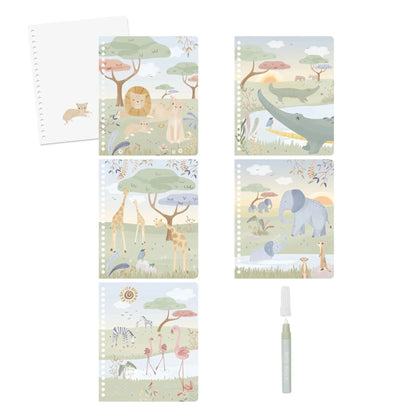 Little Dutch Wassermalbuch Ranger Jim - Safari Friends BT126921