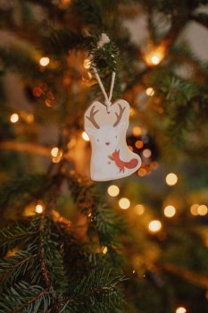 Little Dutch Weihnachtsbaumschmuck aus Holz 10teilig