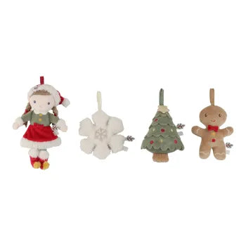 Little Dutch Weihnachtsschmuck Rosa Set