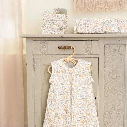 Mehrfarbiger Little Dutch kleiner Wickelkorb als Accessoire fürs Babyzimmer