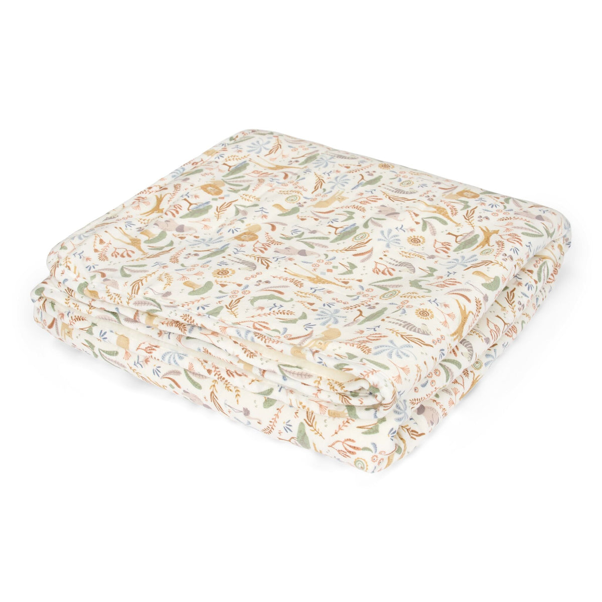 Little Dutch Wiegendecke Fleece Safari Wonders, zusammengelegt