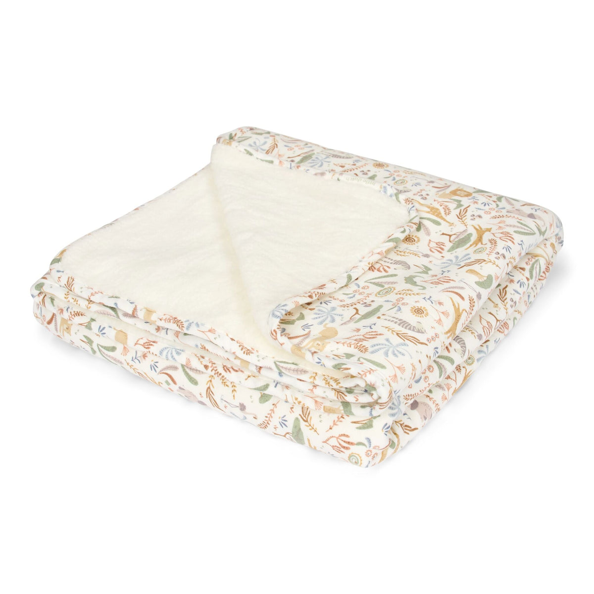 Little Dutch Wiegendecke Fleece Safari Wonders, Detailansicht