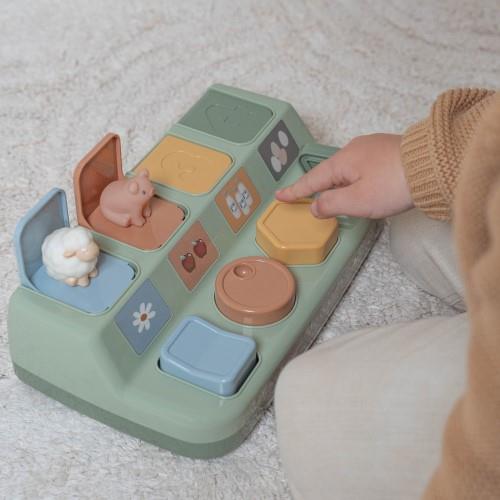 Little Farm Pop-Up Tiere Little Dutch – Detailansicht